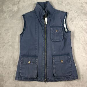 Horseware Ireland Fleece Lined Vest Womens Size S Navy Blue Horse Equestrian